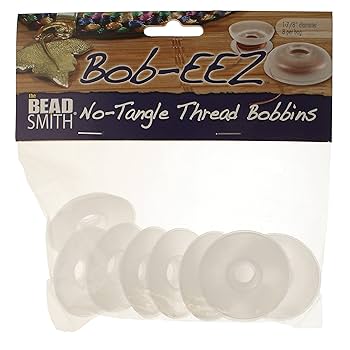 ■TOMOMIZU■ Amazon.com: The Beadsmith No-Tangle Thread Bobbins, String